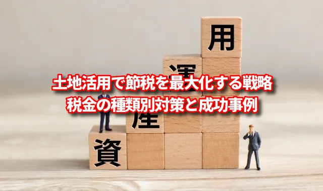 土地活用で節税を最大化する戦略：税金の種類別対策と成功事例